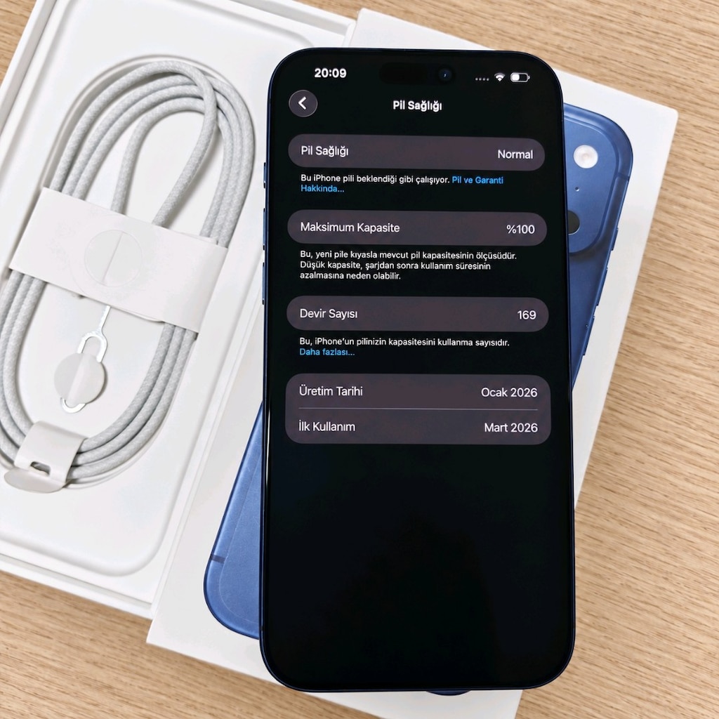 iPhone 17 Pro Max 512 GB Pil %100 17 Ay Türkiye Garantili Faturali - 4