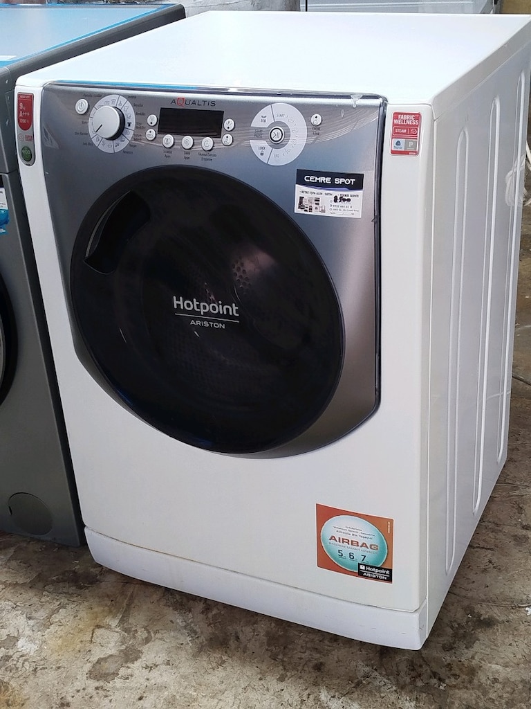 AQUALTİS 9 KG ÇAMAŞIR MAKİNESİ İZMİR İÇİ 3 AY GARANTİMİZ VARDIR - 9