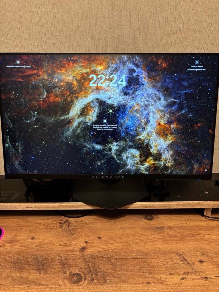 dell alienware 360hz IPS ekran 24.5 inc 2 aylık - 3