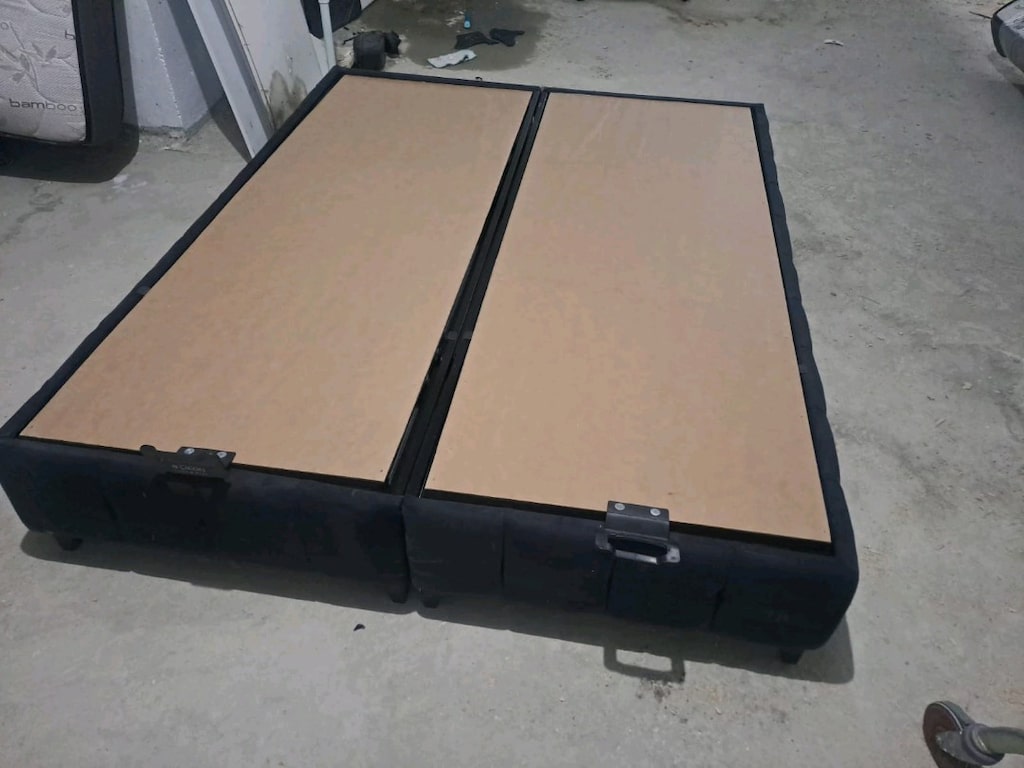 Çift kişilik yatak baza ve başlığı - 4