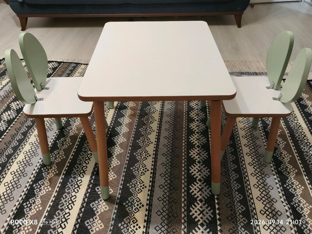 Çocuk aktivite masa sandalye takımı - 2