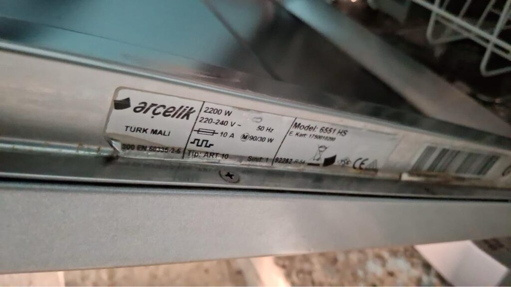 Arçelik 6551 HS 5 Programlı Bulaşık Makinesi - 3