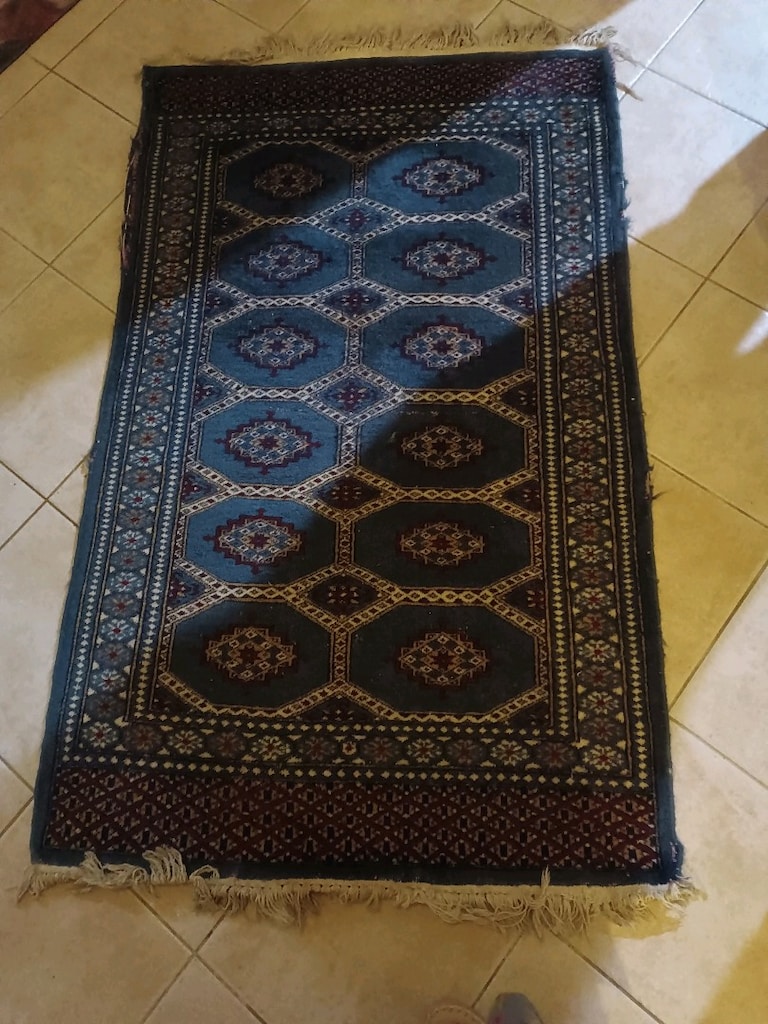 Küçük el dokuma İpek halı - 3