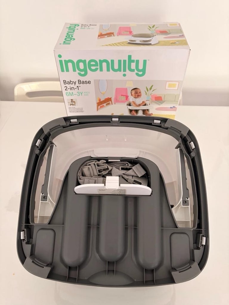 Ingenuity Baby Base Portatif Mama Sandalyesi Slate - 5