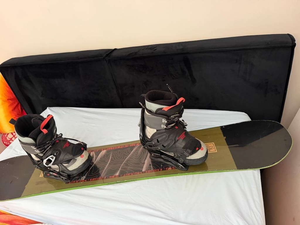 Rome Snowboard 151 cm + Drake Two Bağlama + Rossignol Bot 43.5 | Kompl - 9