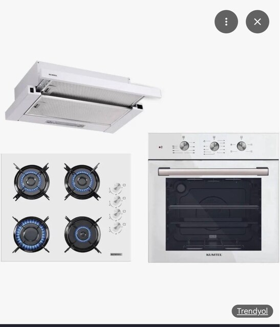kumtel Ankastre 3lü set
