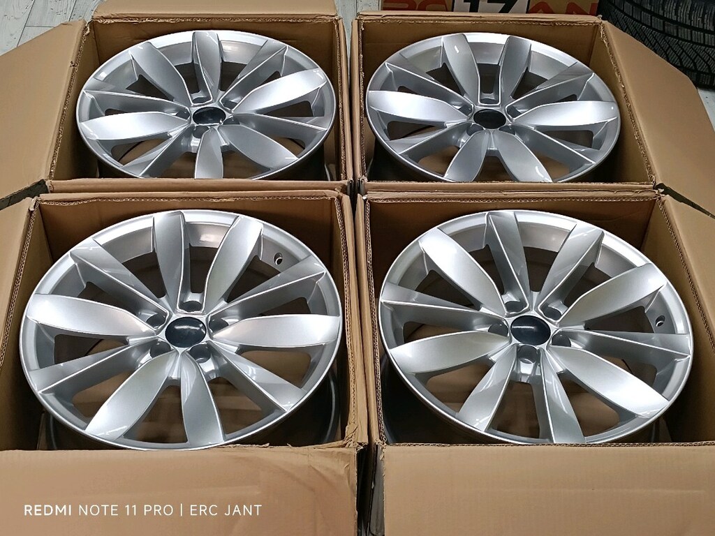 17 - 5x100 LUGANO SIFIR JANT TAKIMI - 6