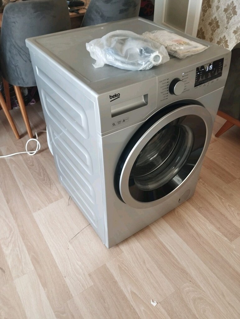 BEKO 9 KG İNVERTER İNOX ÇAMAŞIR MAKİNESİ - 2