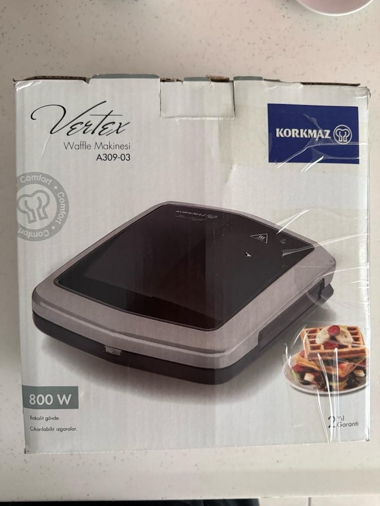 korkmaz waffle - tost makinesi - 8