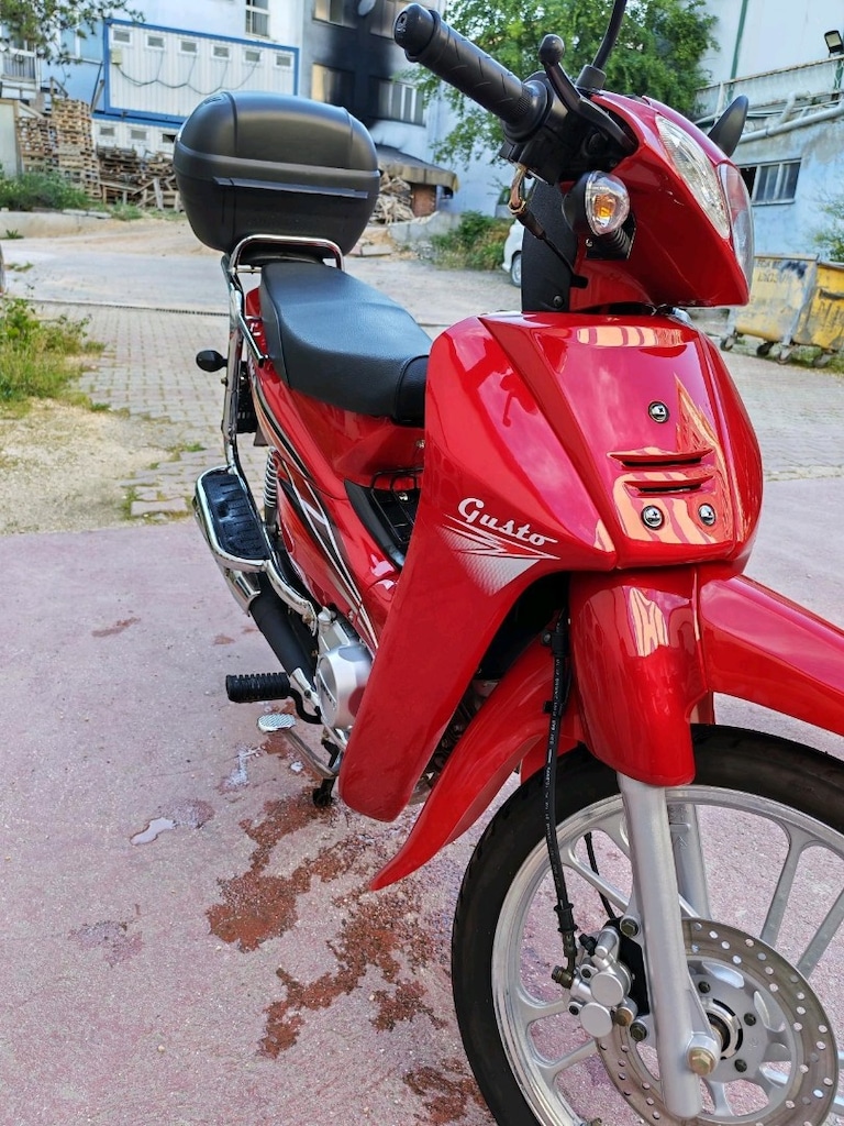 Yuki gusto 80 cc sıfır ayarında motorsiklet - 6