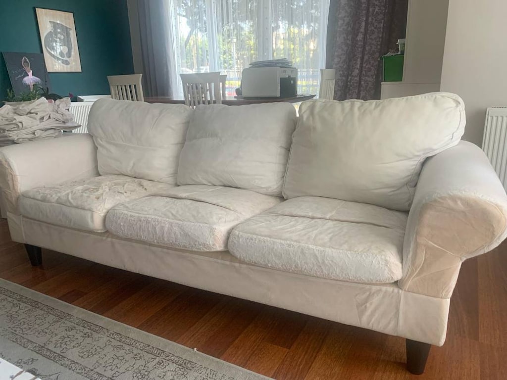 IKEA EKTORP - 3'lü Kanepe - Koltuk - Beyaz - 2