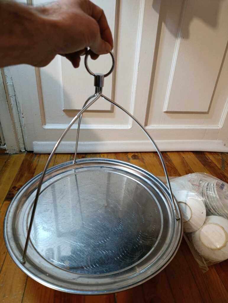 Çaycı Tepsisi Paslanmaz Çelik ve Kahveci Tipi Çay Bardağı Altı - 4