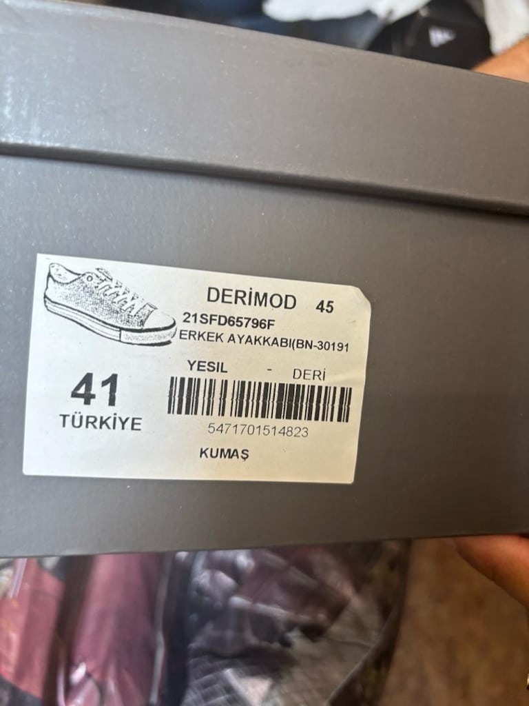 HİÇ GİYİLMEMİŞ DERİMOD CONVERS - 6