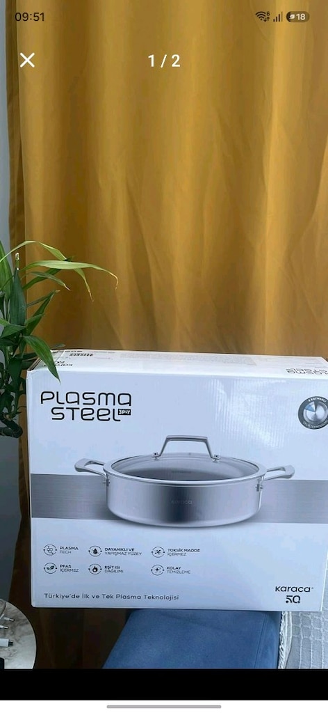 karaca plasma steel tencere - 2