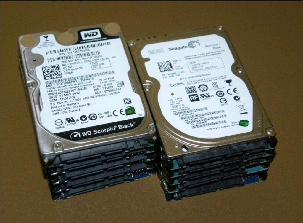 4TB / 3TB / 1TB / 750Gb / 500Gb / 320Gb Harddisk Hdd - 4