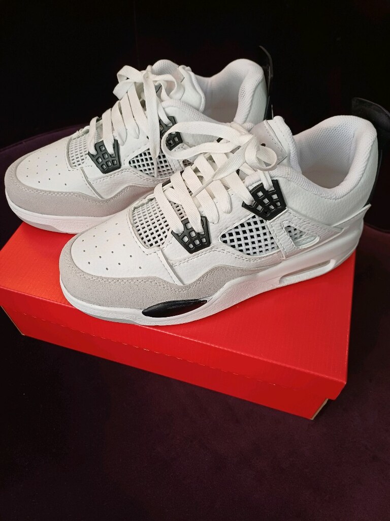 RM/Nike Air Jordan 4 Retro Military Black sneaker - 3