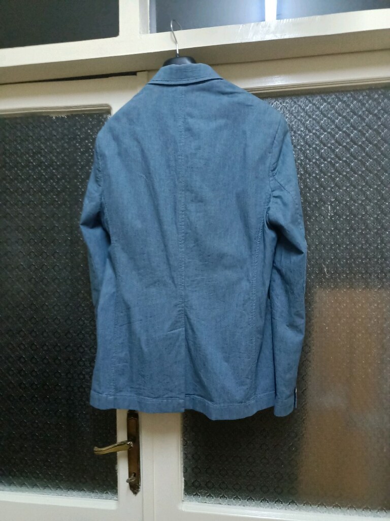 mavi denim blazer ceket - 3
