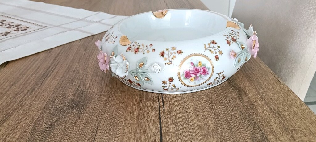 şık porselen çini süs tabak - 3