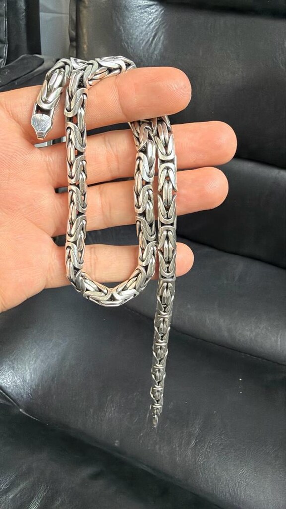 925, 181gr gümüş kolye