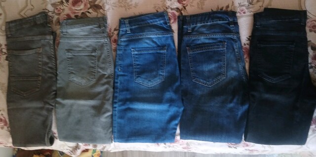11-12 yaş erkek çocuk lcw kot pantalon tanesi 250tl