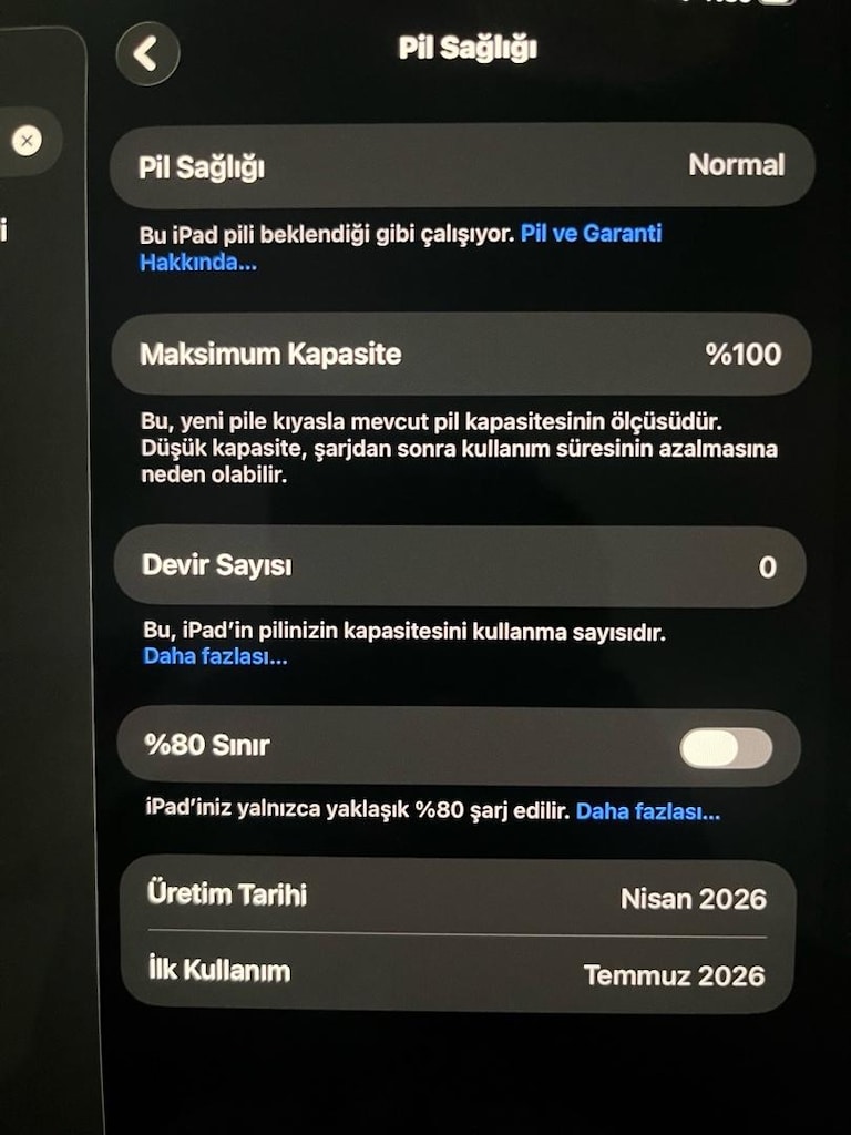 ipad pro m5 2tb hatasız çiziksik 0 devir sıfır ürün - 2