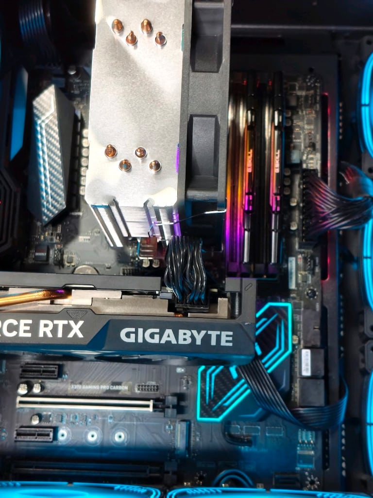 8GB RTX 4060 RYZEN 5 5600 16GB RAM 512GB M2SSD 600W AKVARYUM KASA - 5