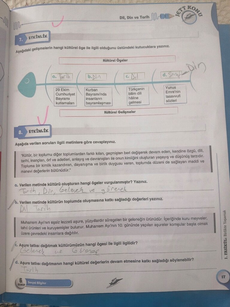 6.sınıf Soru Bankası - 7