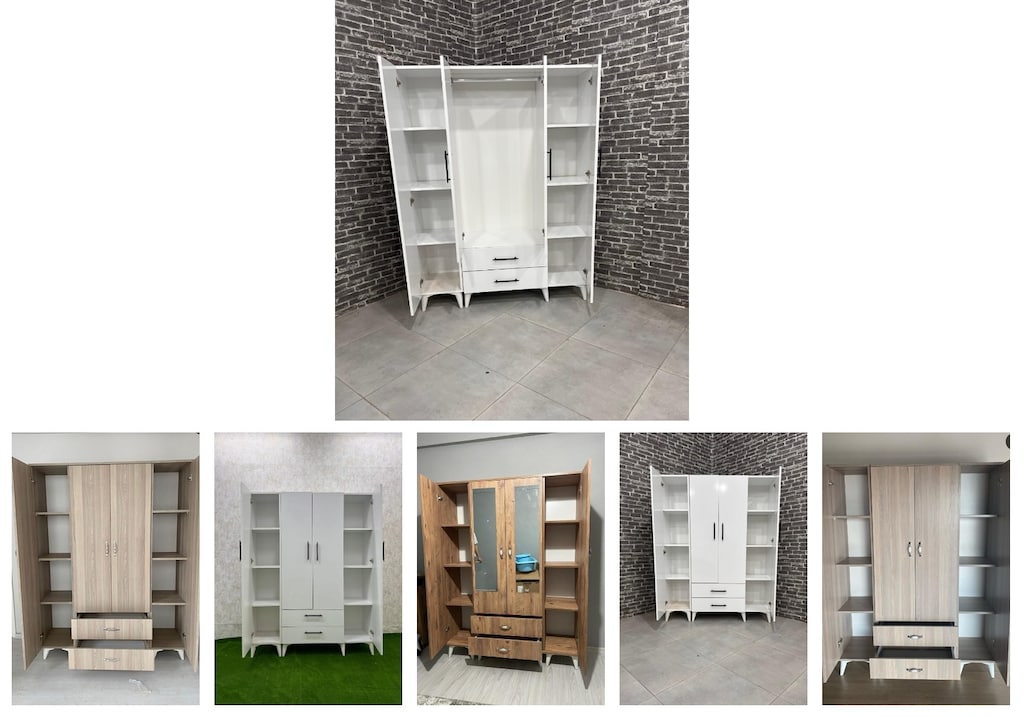 4 kapaklı elbise dolabı vbmcwntlaj - 6