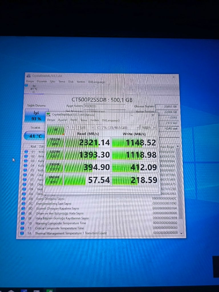 crucial nvm M2 ssd 500gb - 4