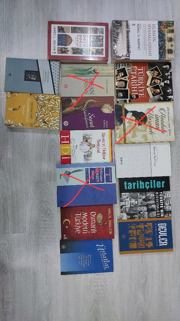 Sıfır ve 2. el kitaplar Tarih Edebiyat Kişisel Gelişim - 6