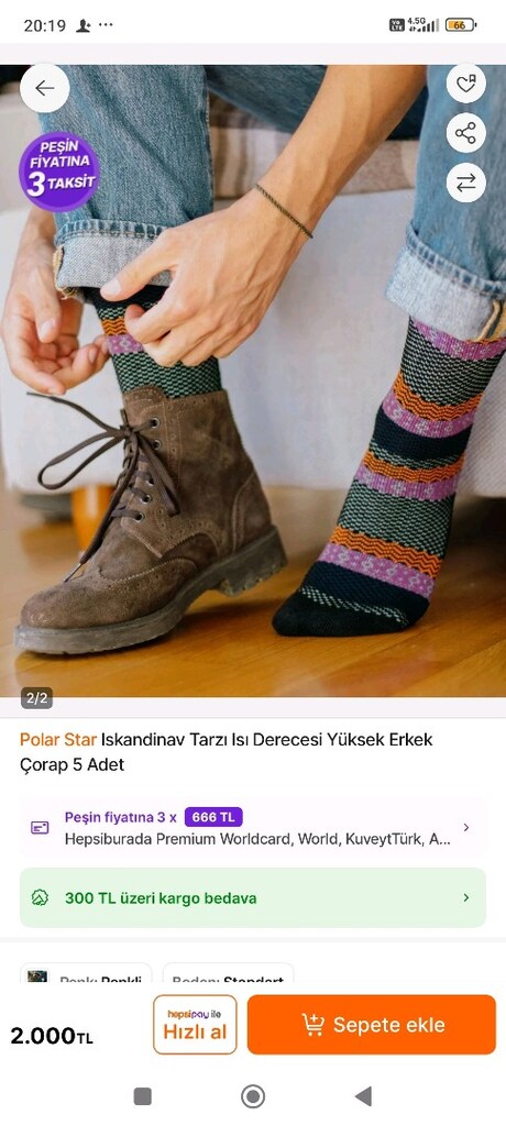 Polar Star Termal Havlu Orjinal Dikişsiz Çorap - 10
