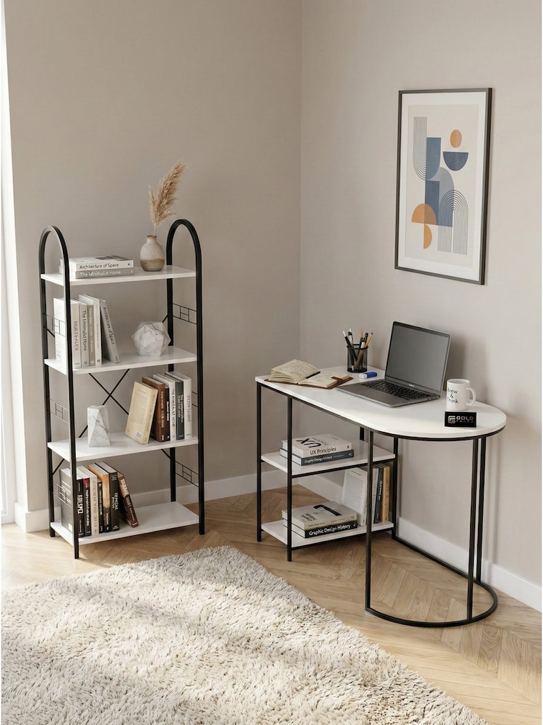 ÇALIŞMA MASASI, KİTAPLIK SET , AVANTAJLI SET - 6