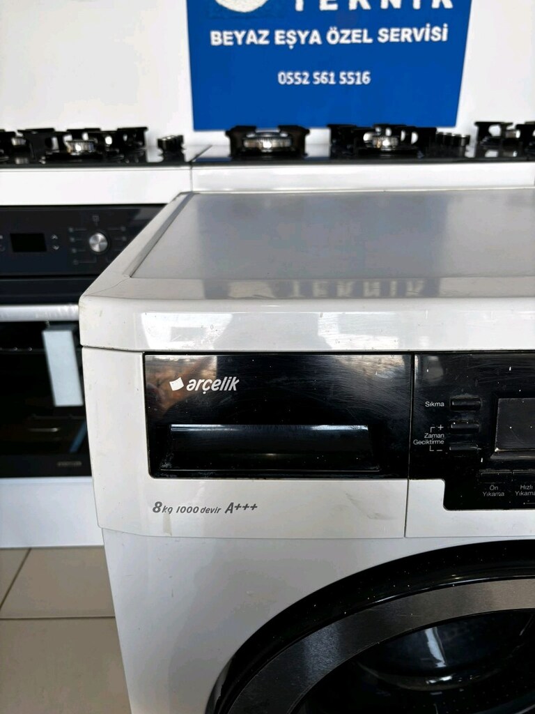 A+++ ENERJİ T. SERVİS GARANTİLİ ARÇELİK 8KG NAKLİYE KURULUM BİZE AİT - 7