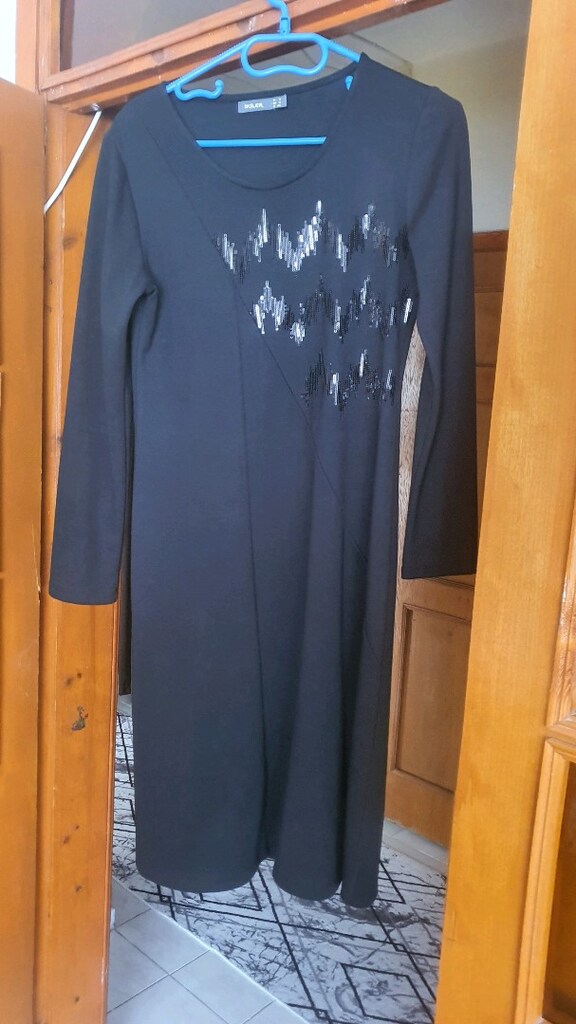 İkiler Marka Payetli Elbise - 2