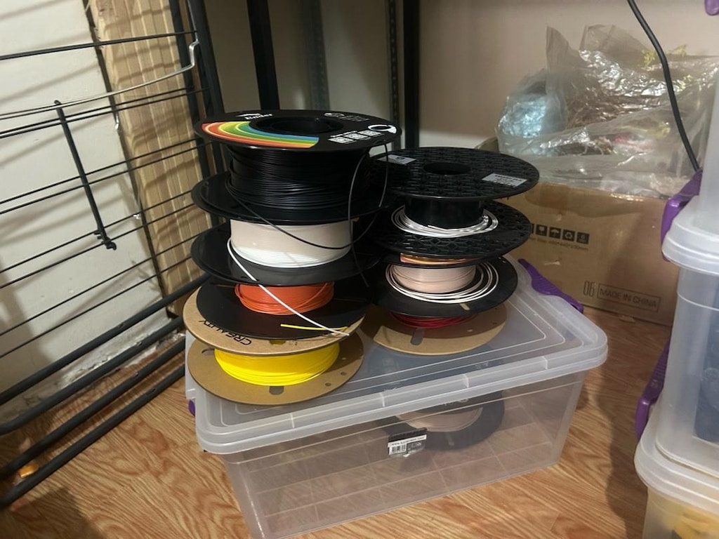 Anycubic s1 combo ve 20 kiloya yakın filament - 4