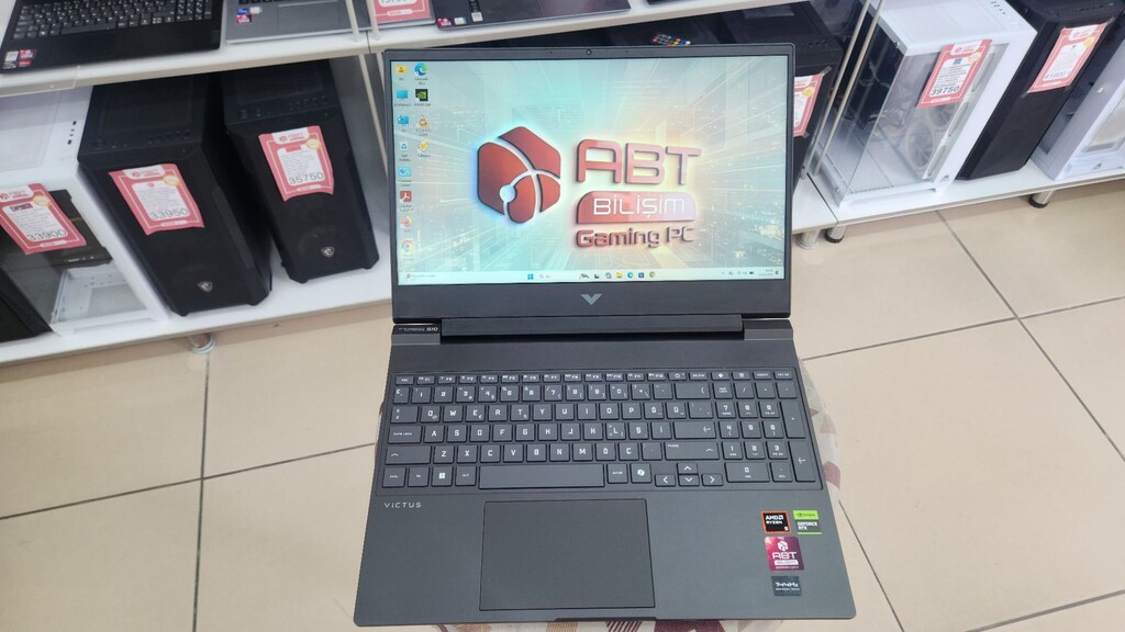ABT BİLİŞİM - HP Victus Ryzen 5 | 16 GB | 512 M2 | 6 GB RTX 3050 - 10