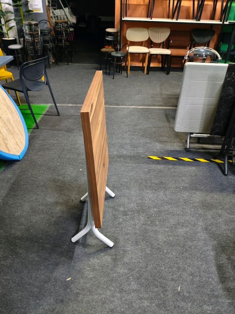 80×80 Katlanır Medefe Masa Metal Ayak Dahil - 2