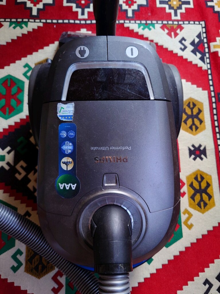 gri renkli Philips Performer Ultimate serisi toz torbalı elektrikli sü - 2