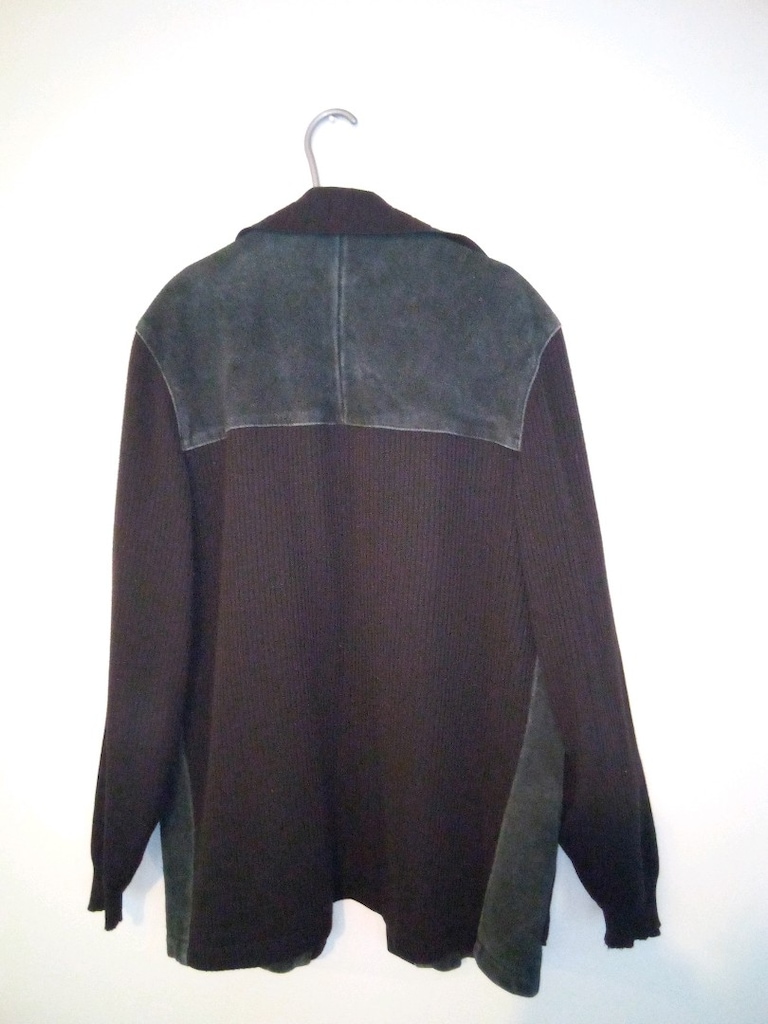 Wrangler süet derive örgü triko mont xxl boy 77 en 56 kol 65 harika - 8