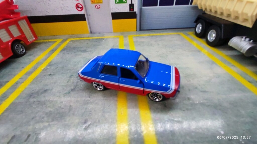 Renault 12 TS gordini ralli modeli metal diecast araba - 5