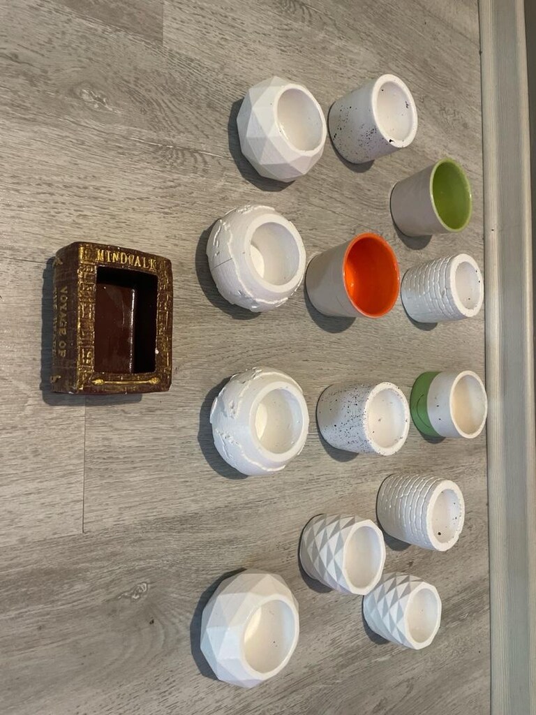 dekoratif çok amaçlı saksı yada aksesuar - 2