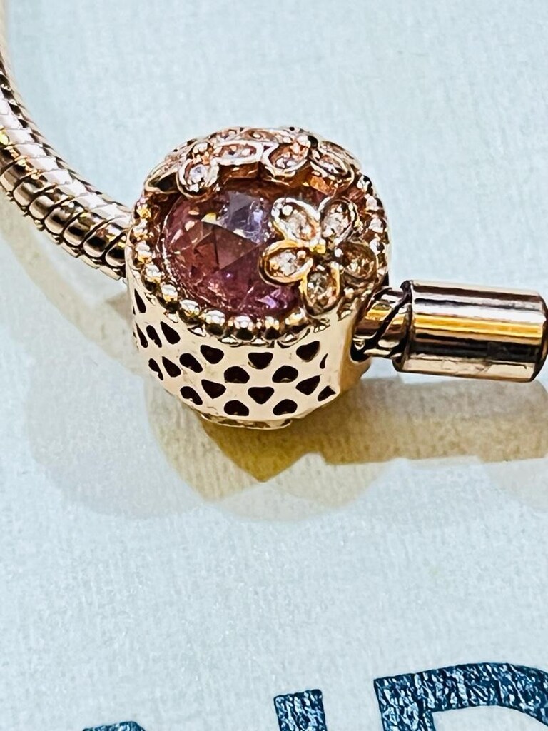 pandora rose charm - 3