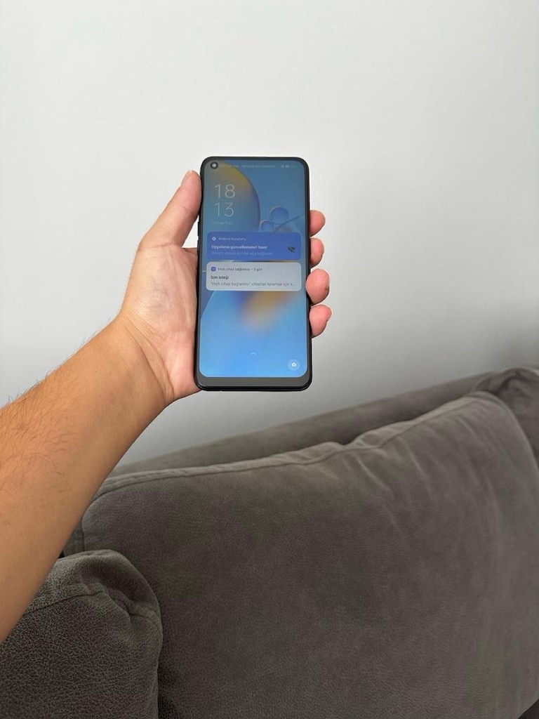 TEMİZ SORUNSUZ OPPO A74 128 GB SİYAH RENK TELEFON - 2
