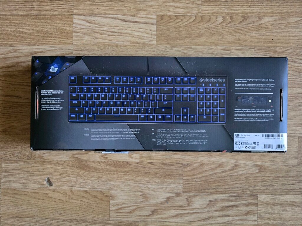 SteelSeries Apex M400 Mekanik Gaming Klavye (Kutulu / 1000Hz 1ms) - 4