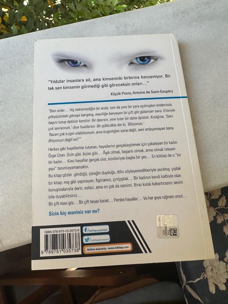 Özge Uzun Sizin Hiç Maviniz Var Mı? Kitap - 2