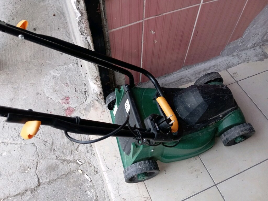 çim biçme makinası elektrikli 1000 watt güçünde - 4
