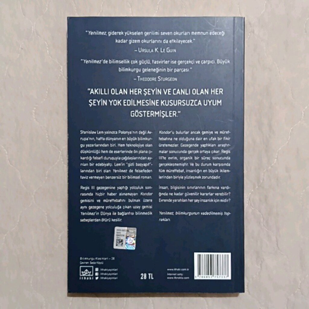 Yenilmez {Stanisław Lem} - 2