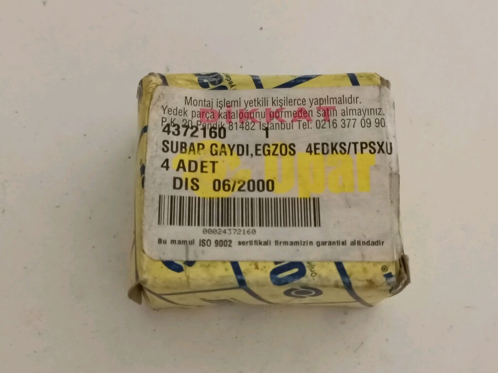 Eski Seri Sıfır Opar Tofaş SLX / Tempra Egzoz Subap Gaydı (4 Adet) - 5
