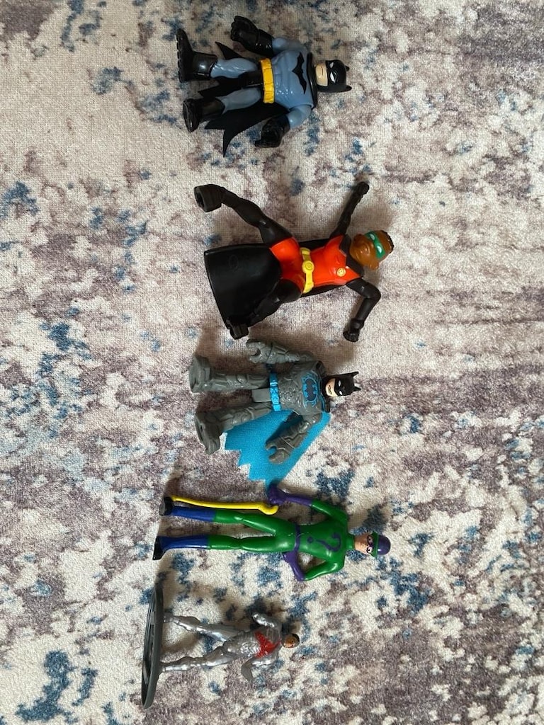 Orjinal Hot Wheels Metal Arabalar & DC Batman Araç ve Figür Seti - 9