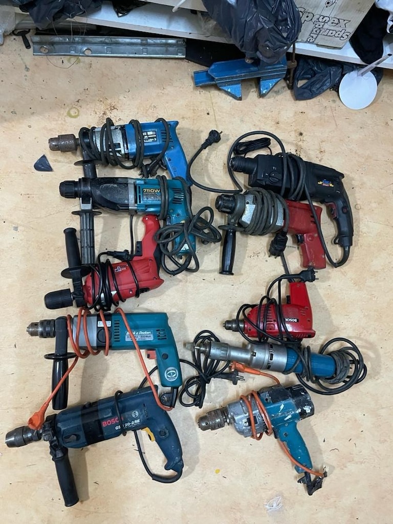 10 adet elektirikli matkap orjinal alman